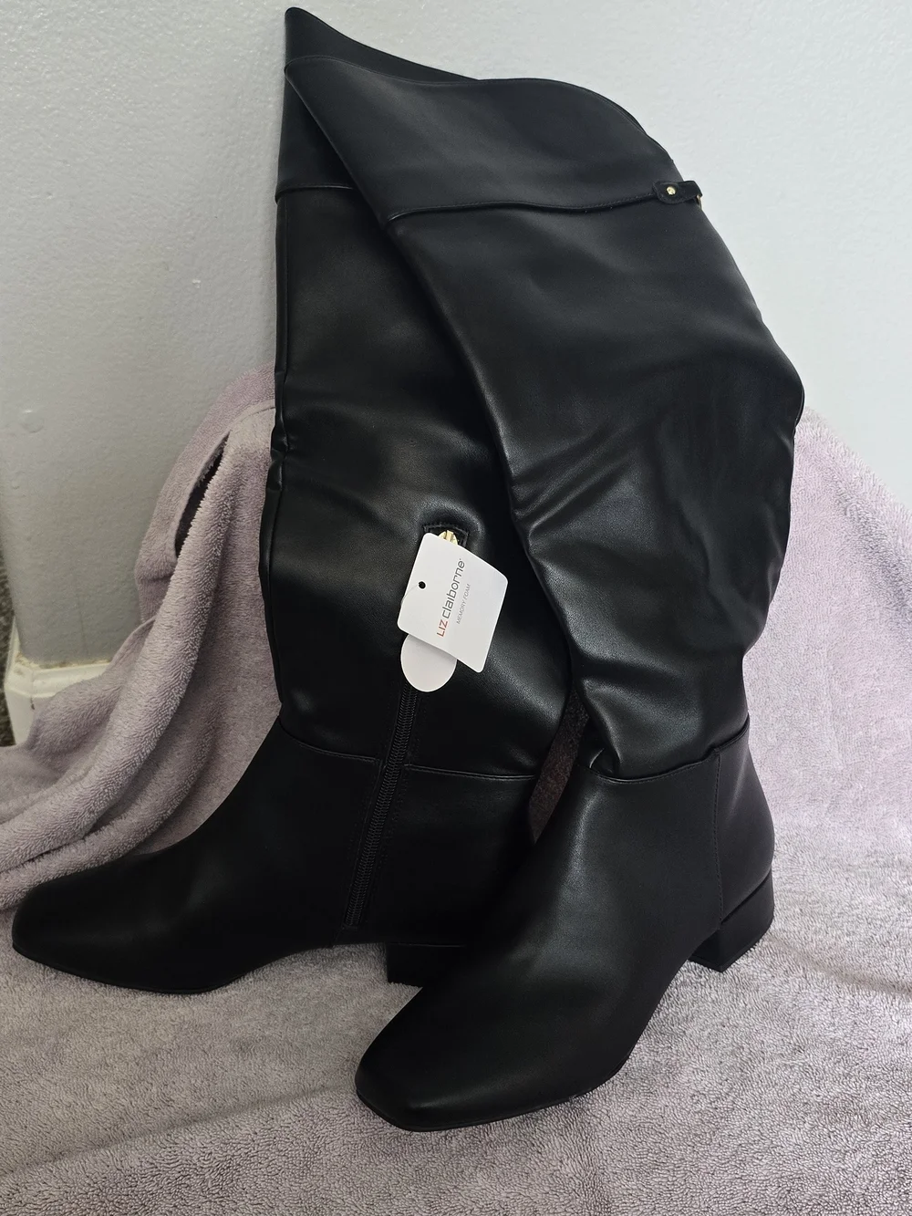 Liz Claiborne Dover Flat Heel Over-the-Knee Boot